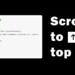 Scroll to top odkaz jQuery