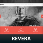 Revera free responsivní Wordpress šablona