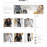 Boemia shop free WooCommerce šablona