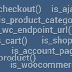Podmiňovací tagy ve WooCommerce