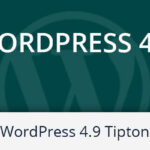 WordPress 4.9. Tipton