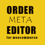 Jak upravit order meta ve WooCommerce