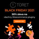 50% Black Friday na WooCommerce pluginy od Toret.cz