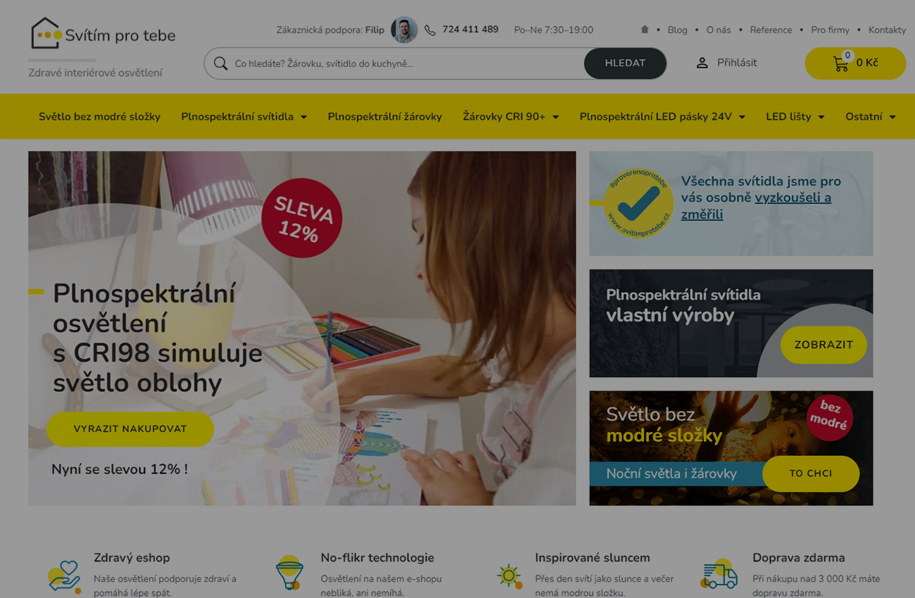Product page of the svitimprotebe.cz e-shop