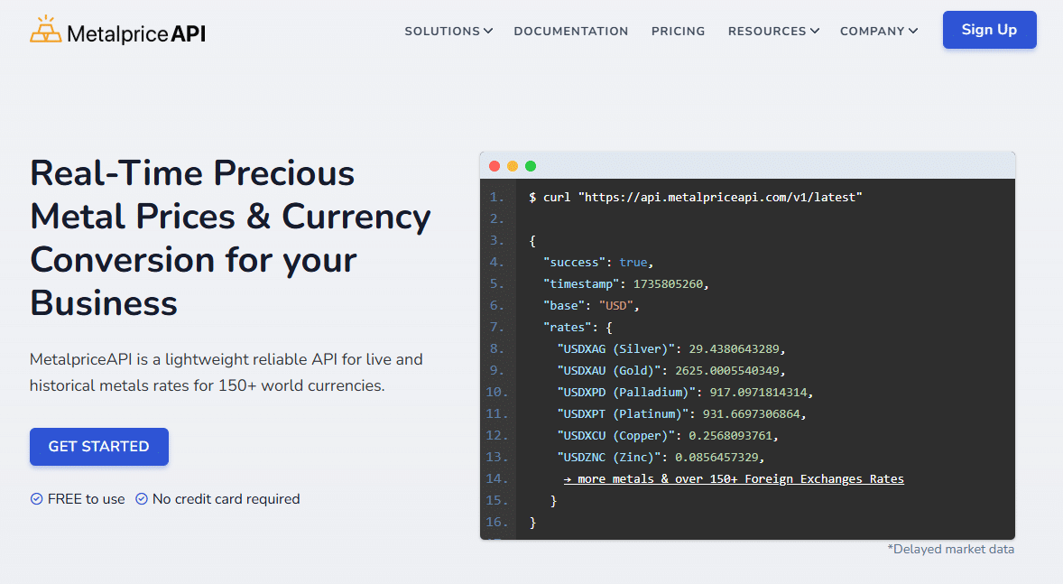 MetalpriceAPI plugin in WooCommerce
